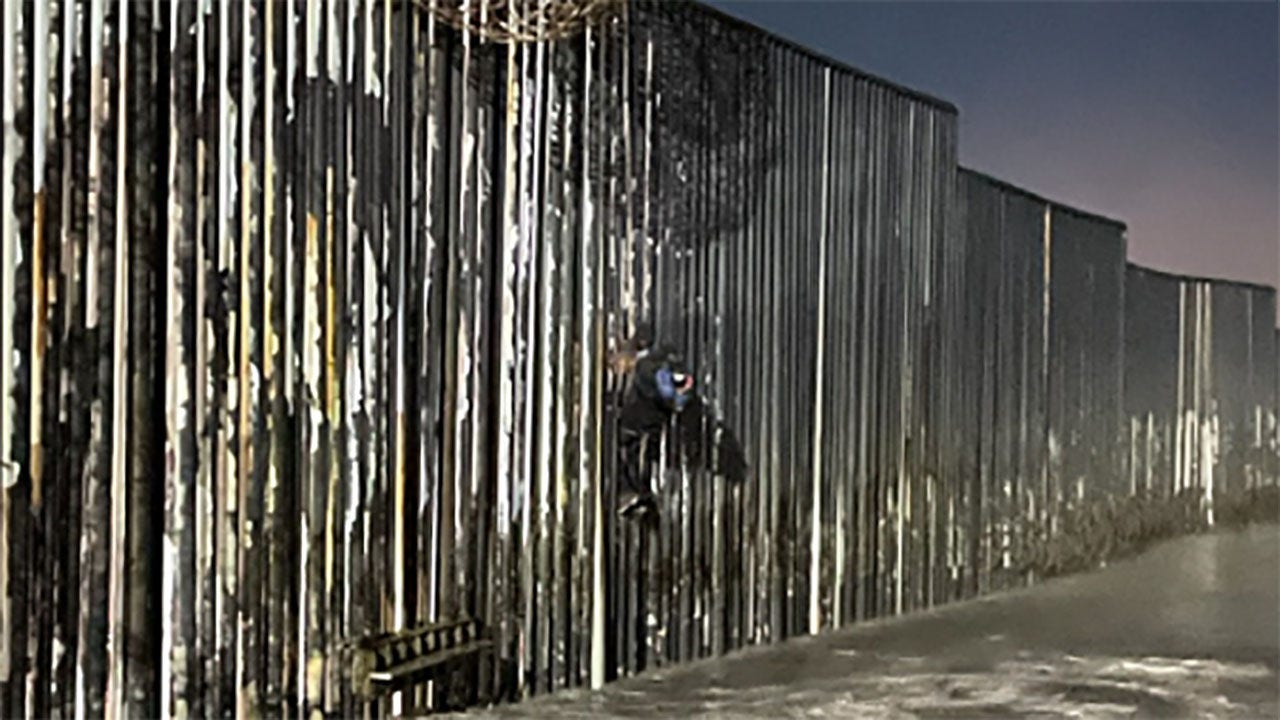 Border Patrol rescues Mexican migrant found on California border wall