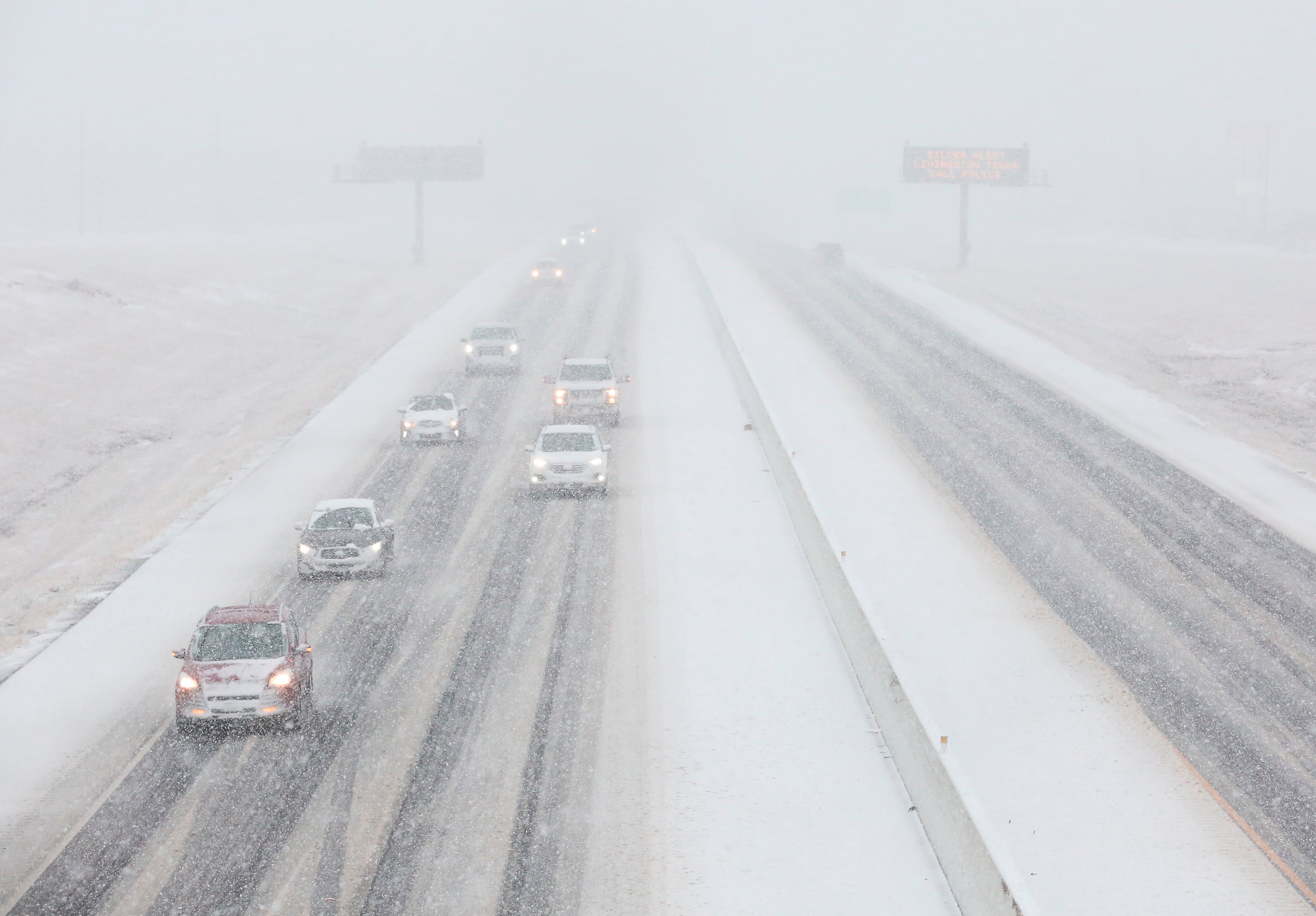 Historic winter storm defeats Texas with record cold, icy roads