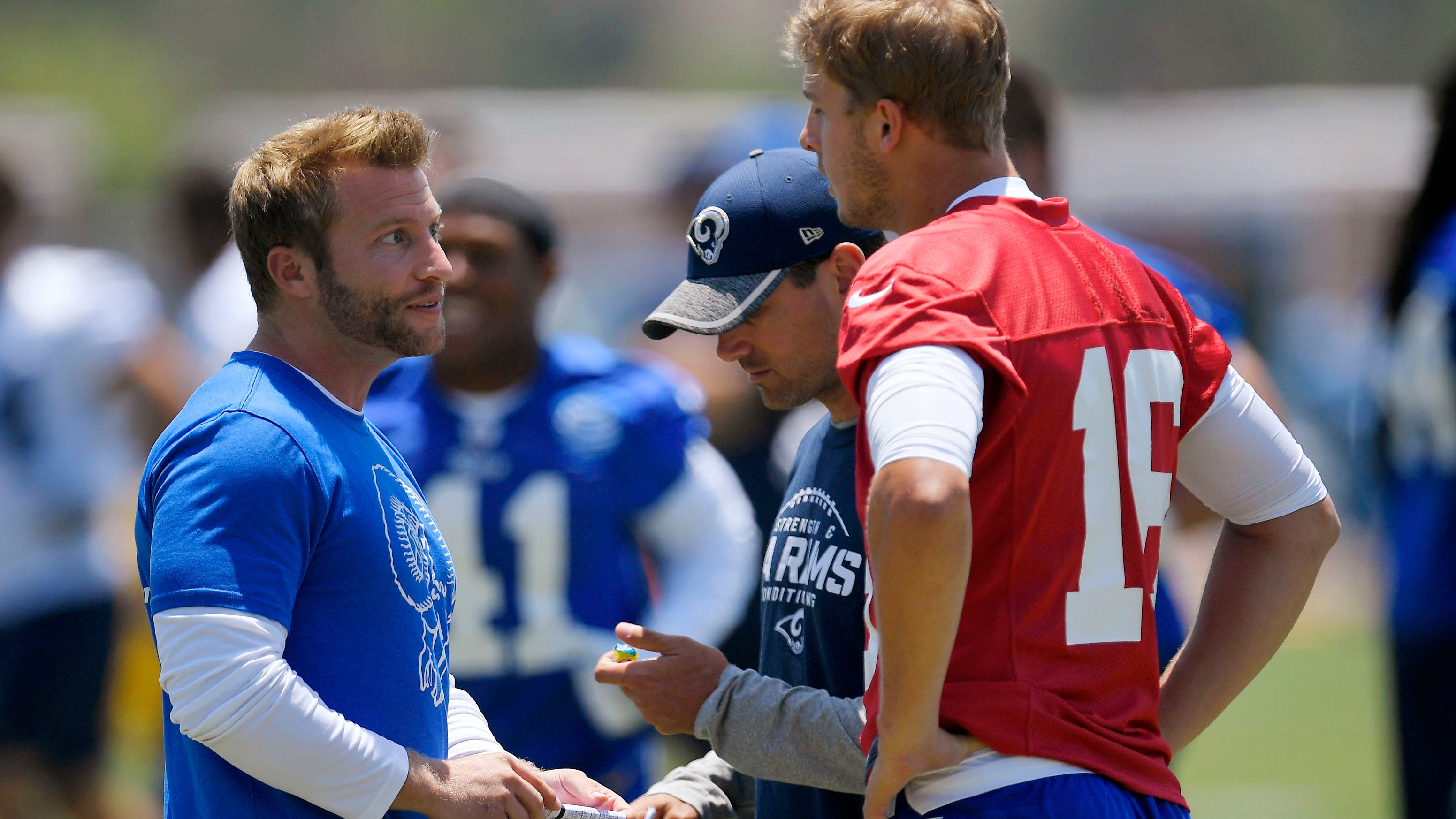 Sean McVay on Jared Goff's days as Rams QB: 'There's a lot of times you can  smile on'