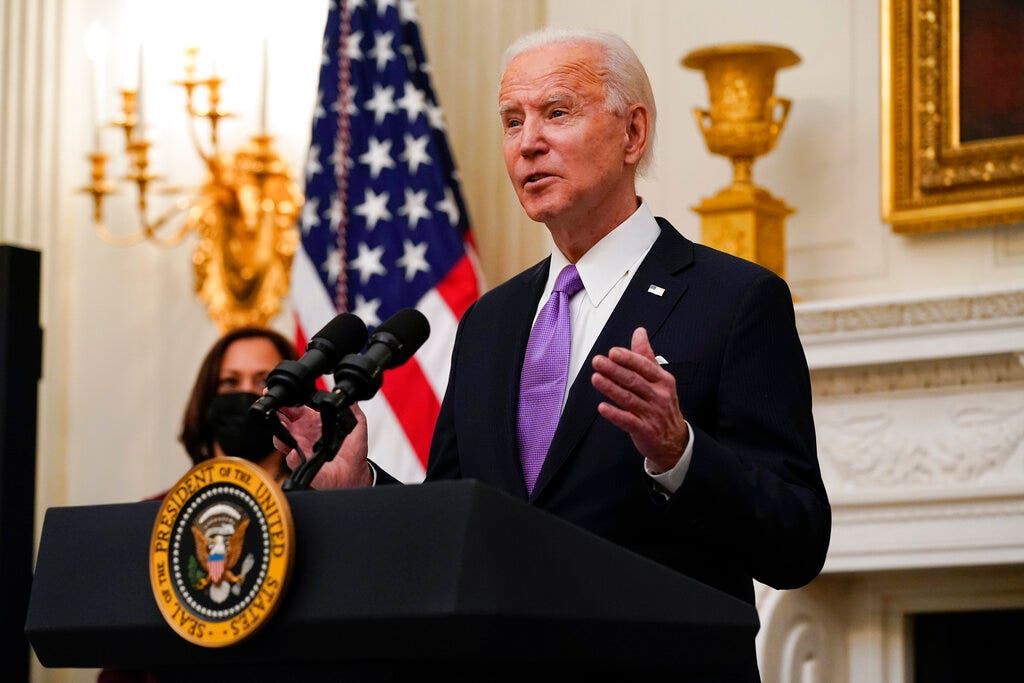 Biden confronts reality, the press launches it as a way to clean up Trump’s wreckage