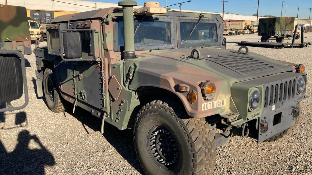 Military Humvee stolen from California National Guard facility; FBI offers 10G reward