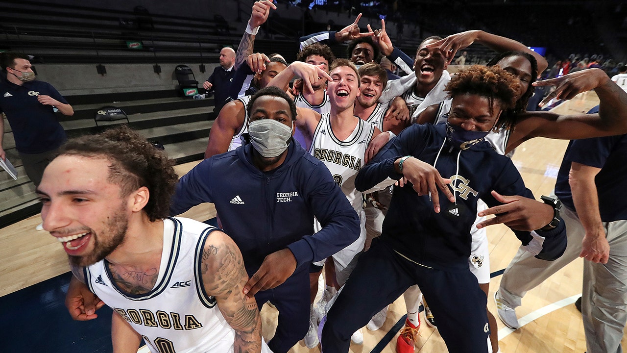 Ga Tech routs No. 20 Clemson 83-65; 3 players score 20