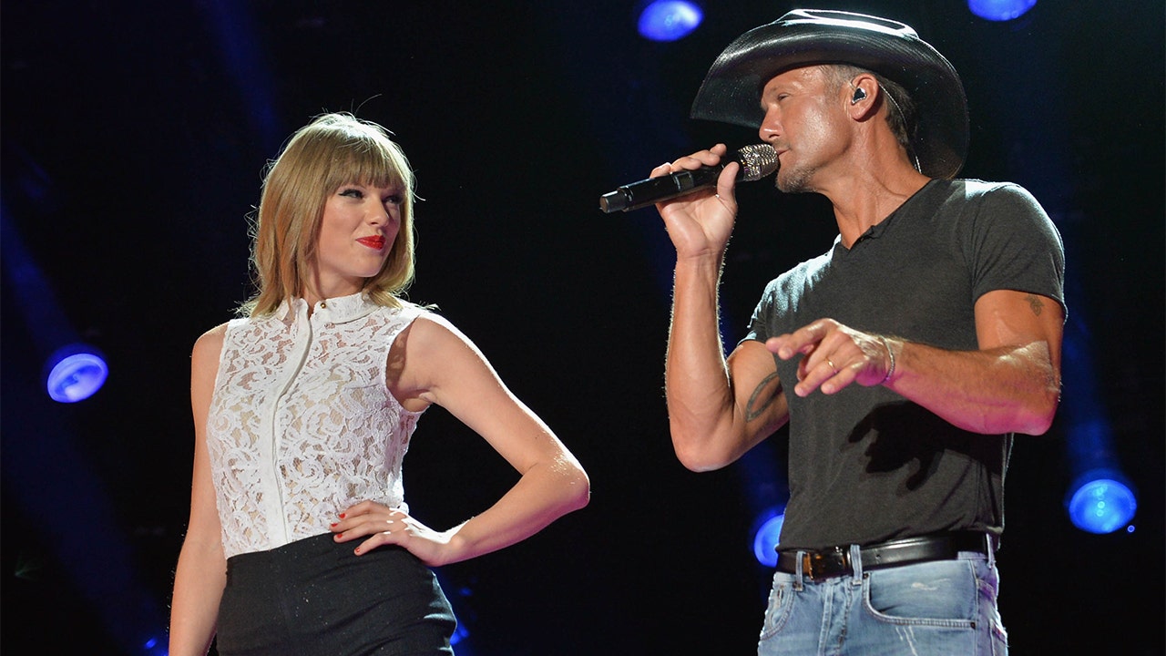Tim McGraw was “a little apprehensive” when Taylor Swift named his debut song after him