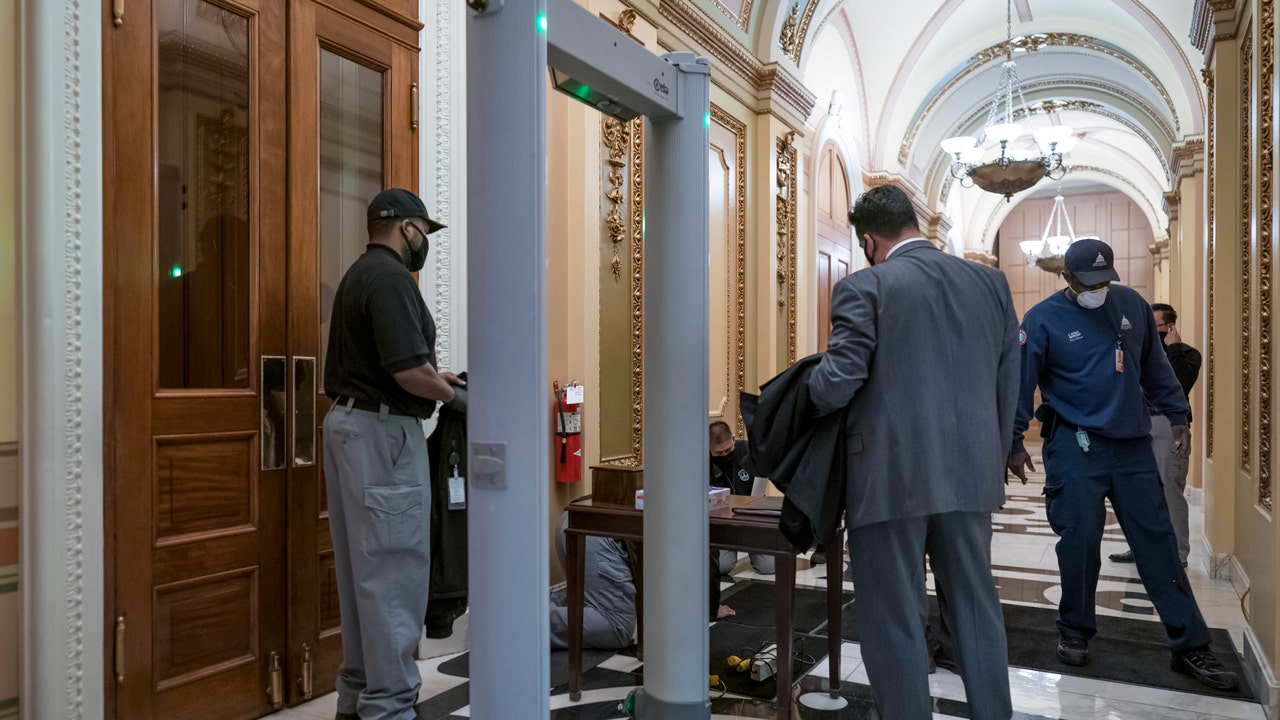 Lawmakers seethe as lines form to pass metal detectors on the home floor