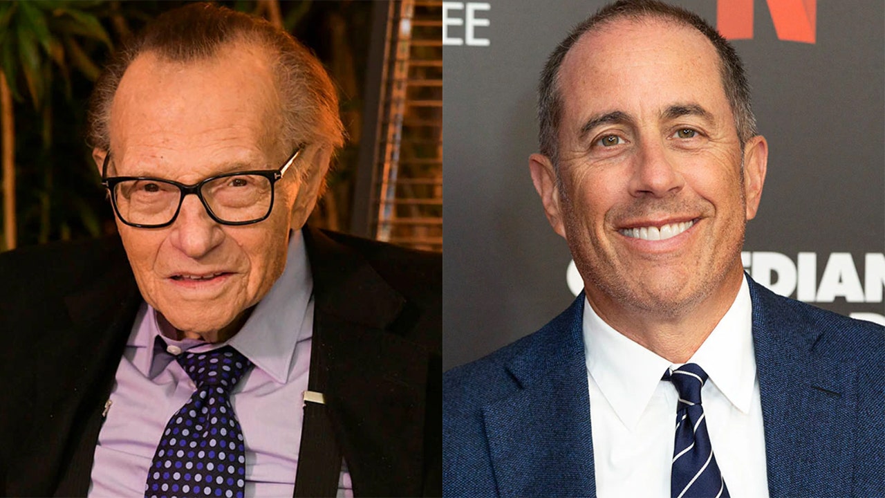 Jerry Seinfeld speaks in an interview with Larry King, where they seemed to be angry at each other