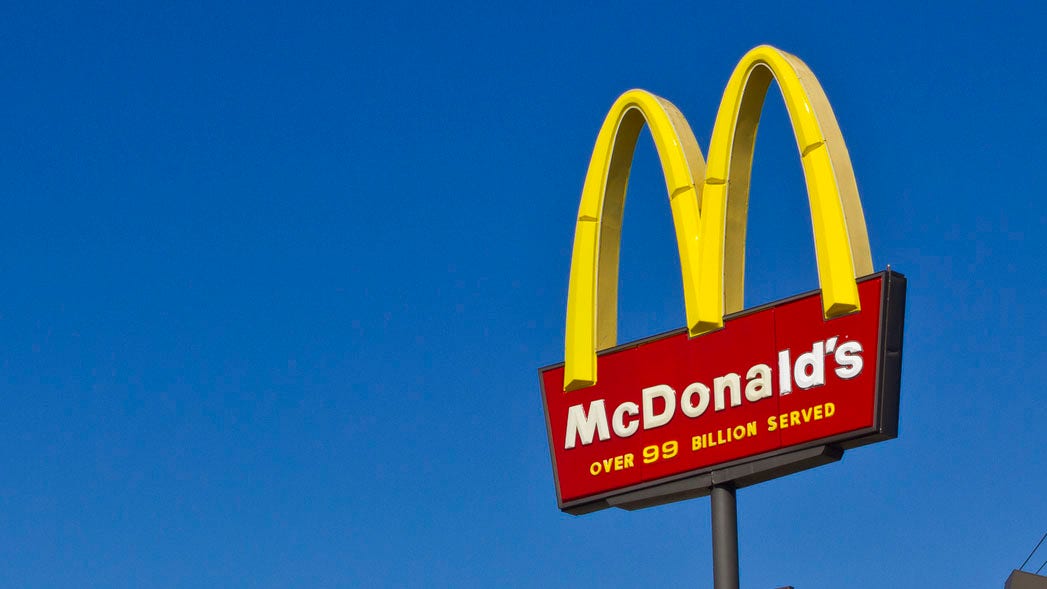 A Twitter video shows McDonald’s worker preparing a large number of to-go orders
