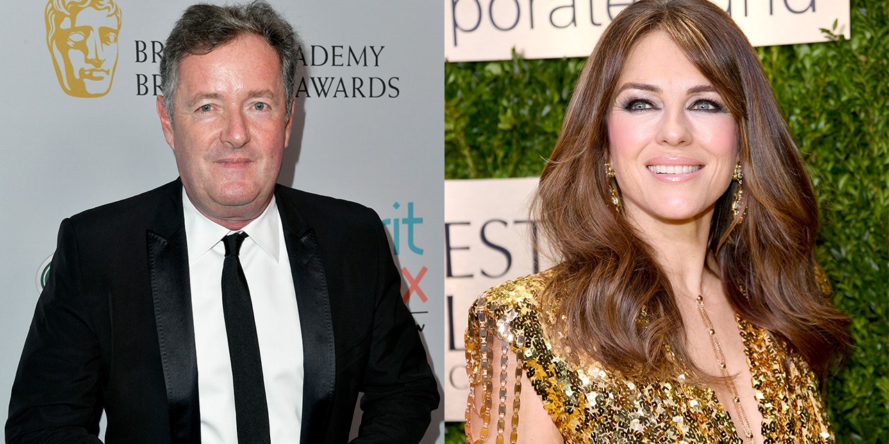 Piers Morgan apologizes to Elizabeth Hurley for calling her ‘thirsty and creepy’ over viral topless photo