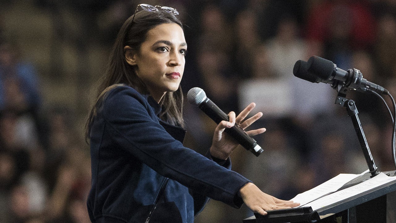 AOC faces reaction while critics point out that it was not in the Capitol building during the unrest