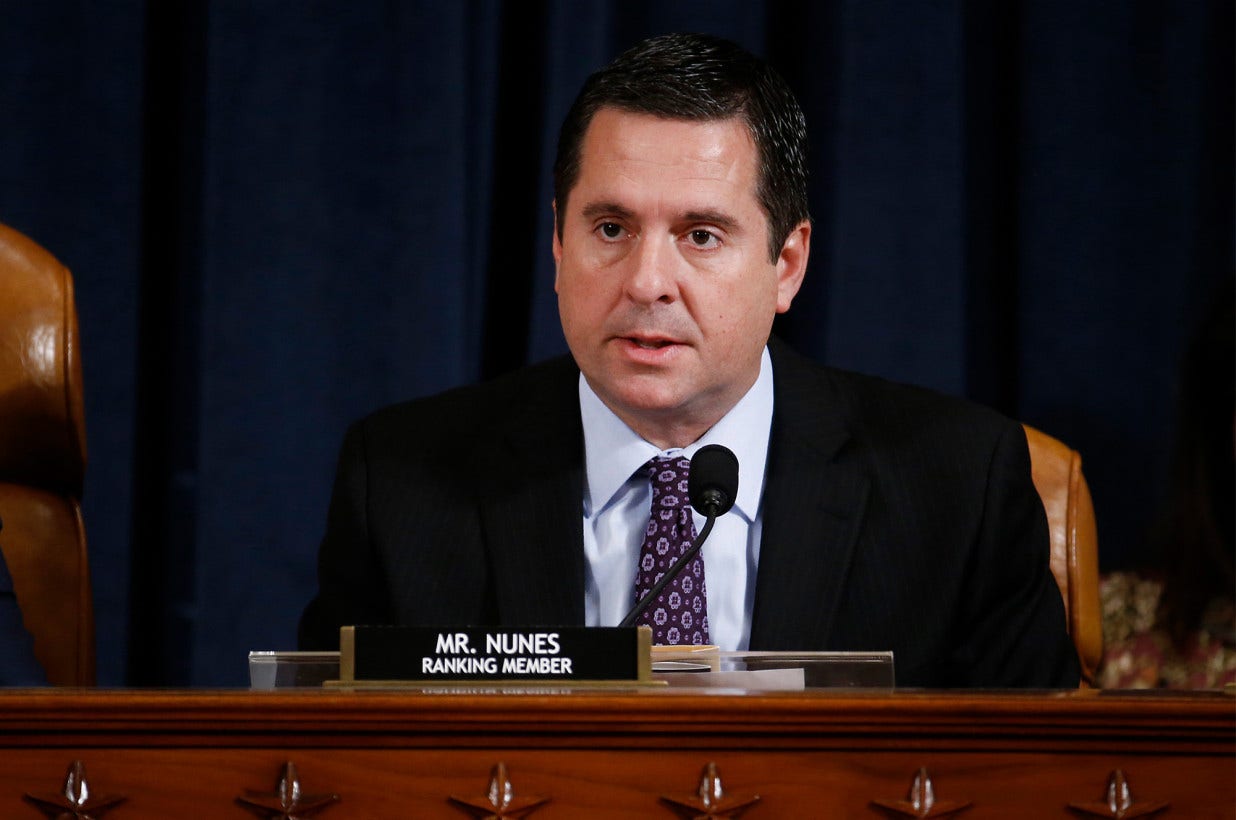 Rep Nunes: Republicans may be under ‘pressure’ to accuse Biden if they take House back in 2022