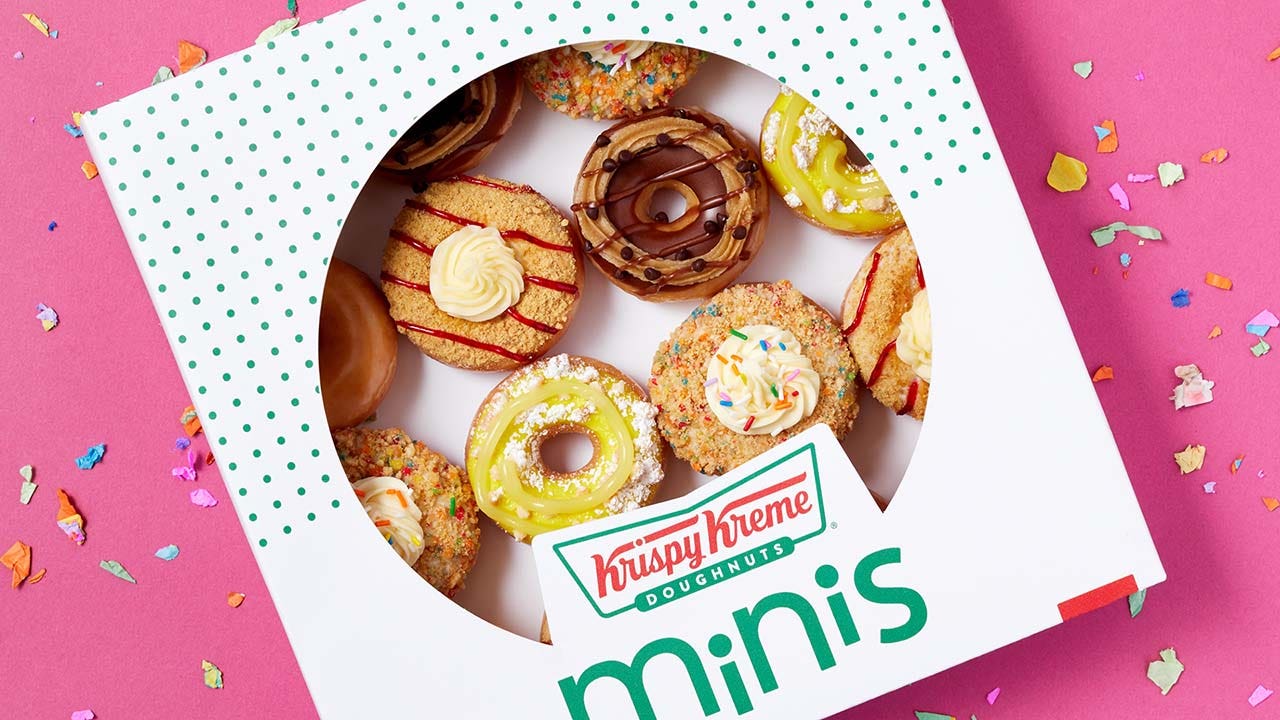 Krispy Kreme debuts ‘Dessert Mini’ donut collection with flavors inspired by non-donut desserts