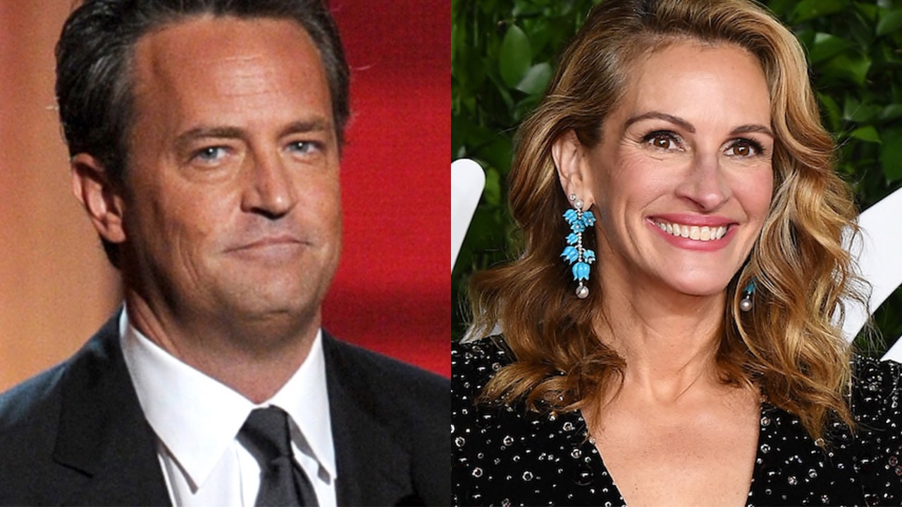 ‘Friends’ star Matthew Perry flirted ‘over fax’ with Julia Roberts to see the guest, says the author