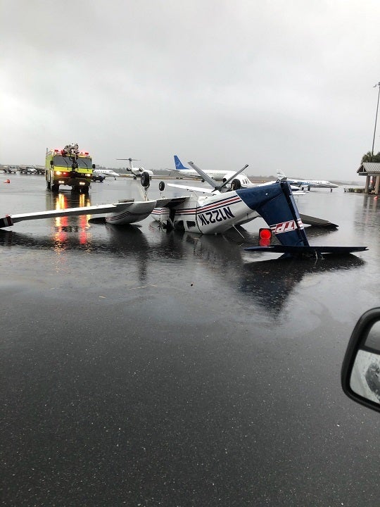 Tornado hits Florida, damages Tallahassee airport