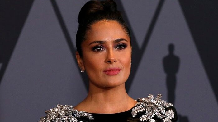 Salma Hayek meditates in ocean: 'We need to keep our cool’