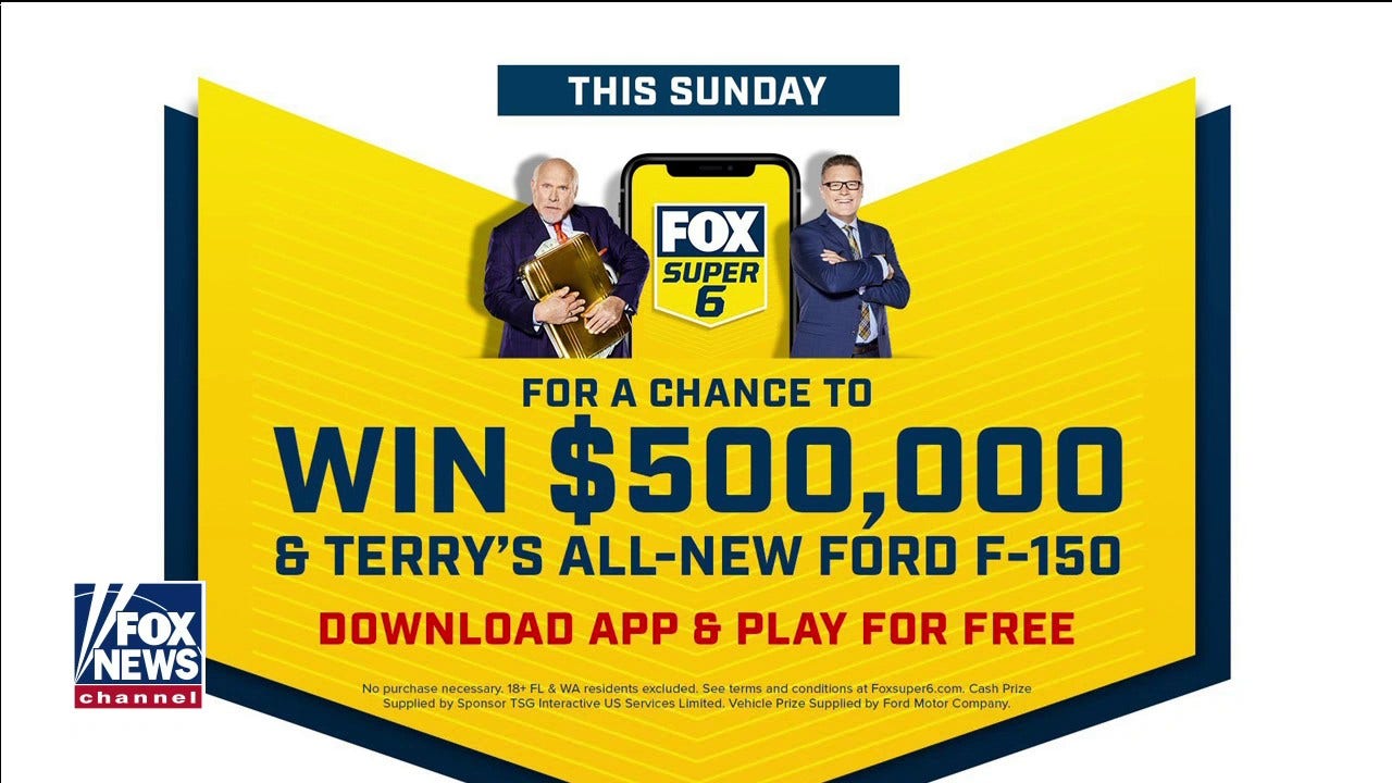 Terry Bradshaw offering up $500,000 and a new Ford F-150 truck in Sunday's  FOX Bet Super 6