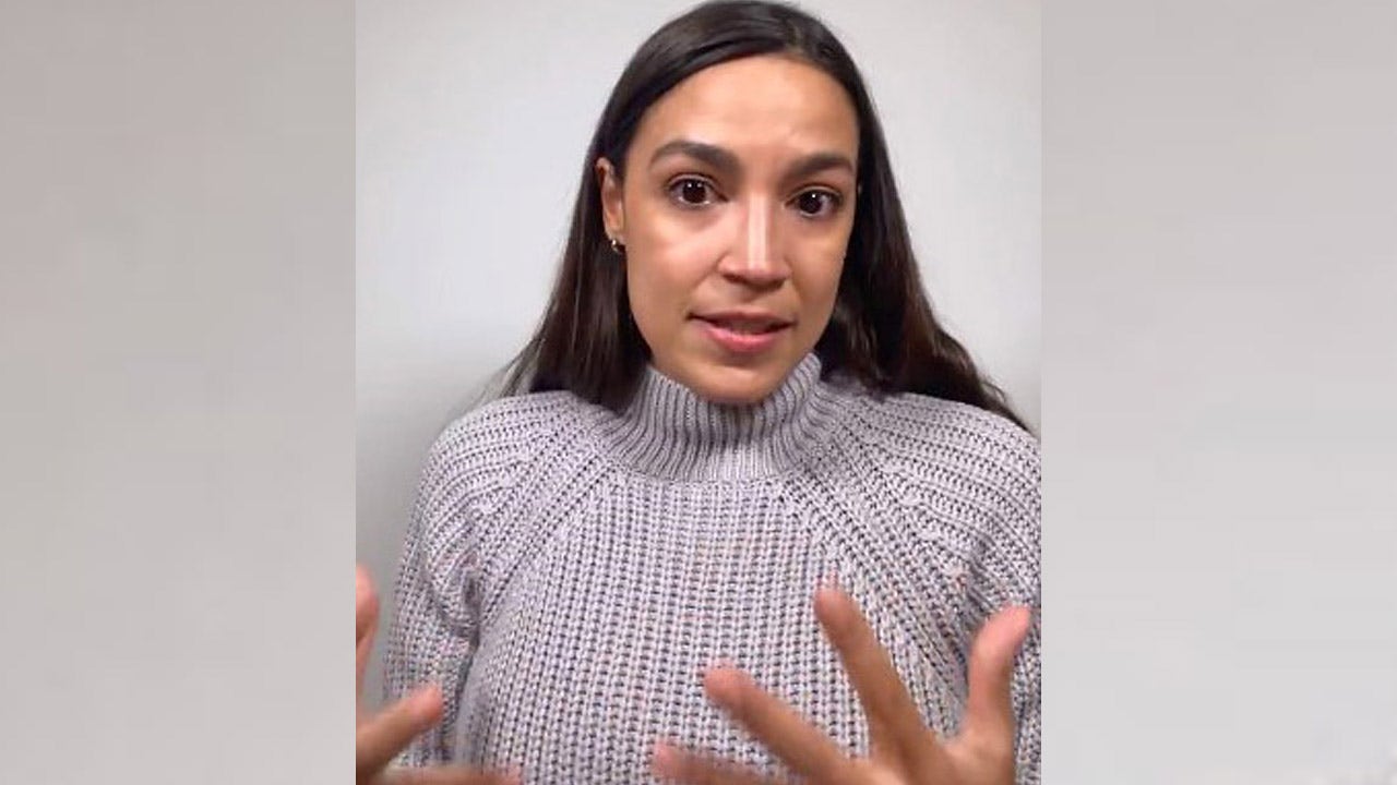 AOC has only tweeted about child migrant detention twice under Biden