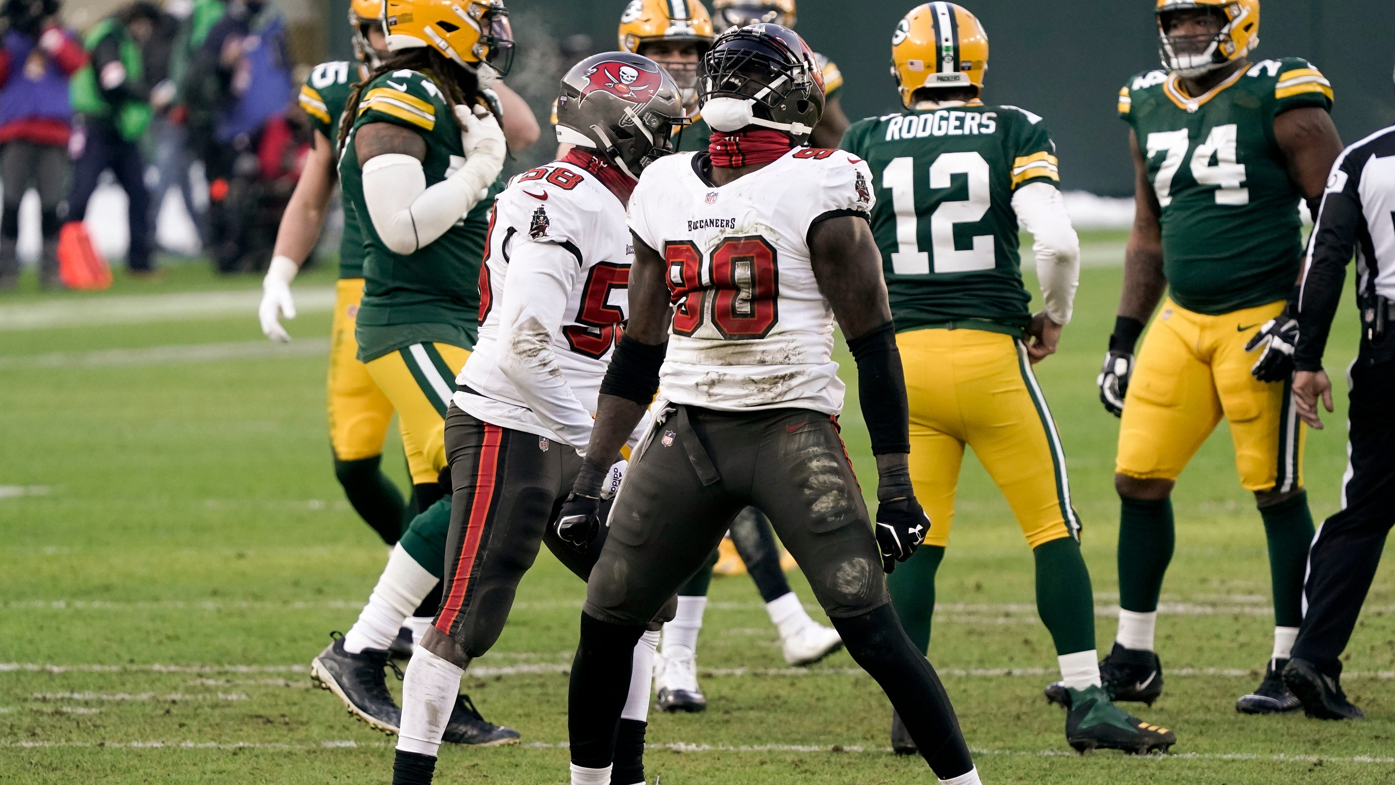 Jason Pierre-Paul in Super Bowl LV with Tampa Bay Buccaneers