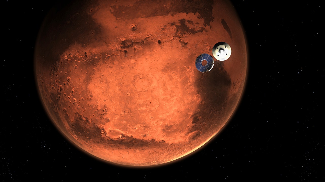 NASA gets the first weather report from the landing site on Mars