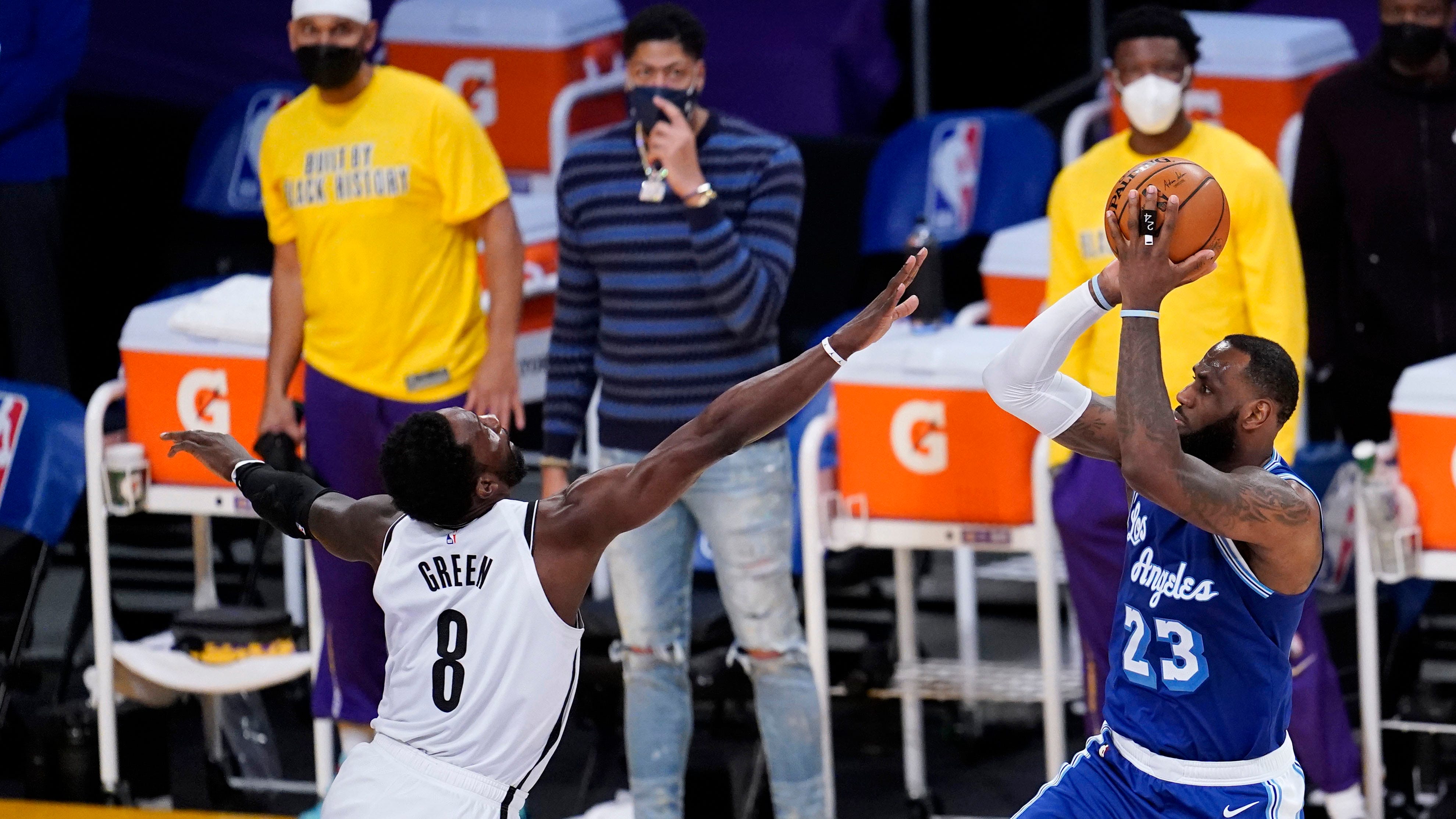 The waste of Kyrie Irving speaks to LeBron James ‘free throw as Nets’ best Lakers 109-98