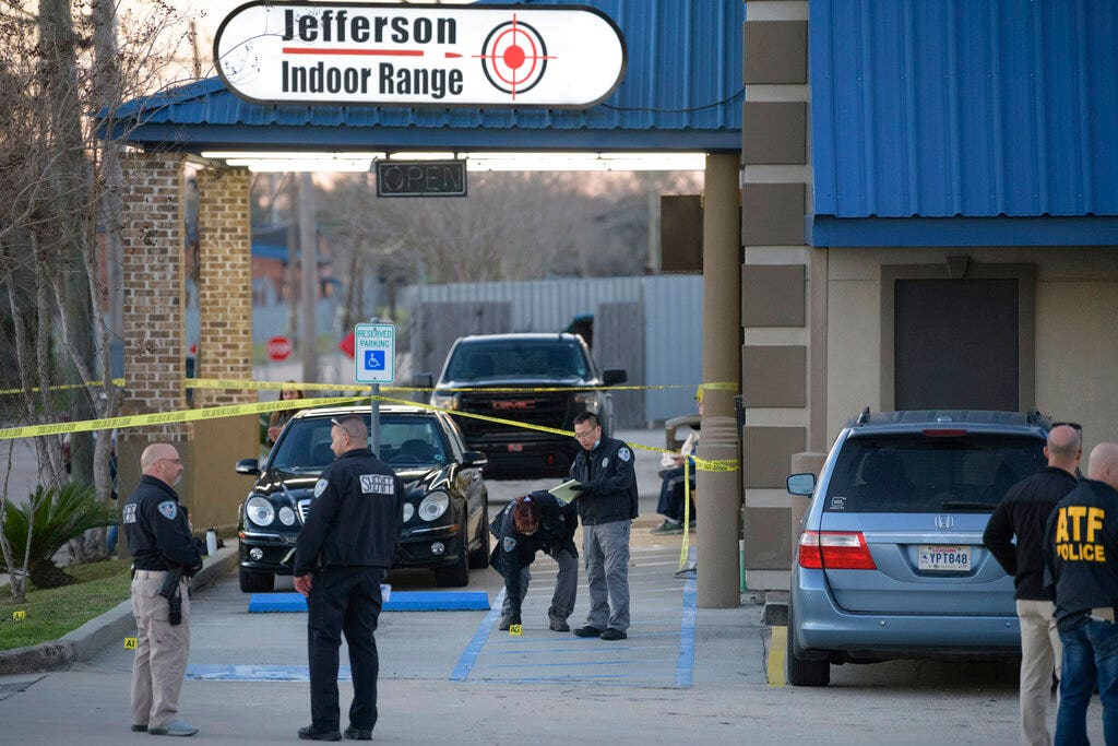 Louisiana police release chilling video of deadly gunfire in gun shop