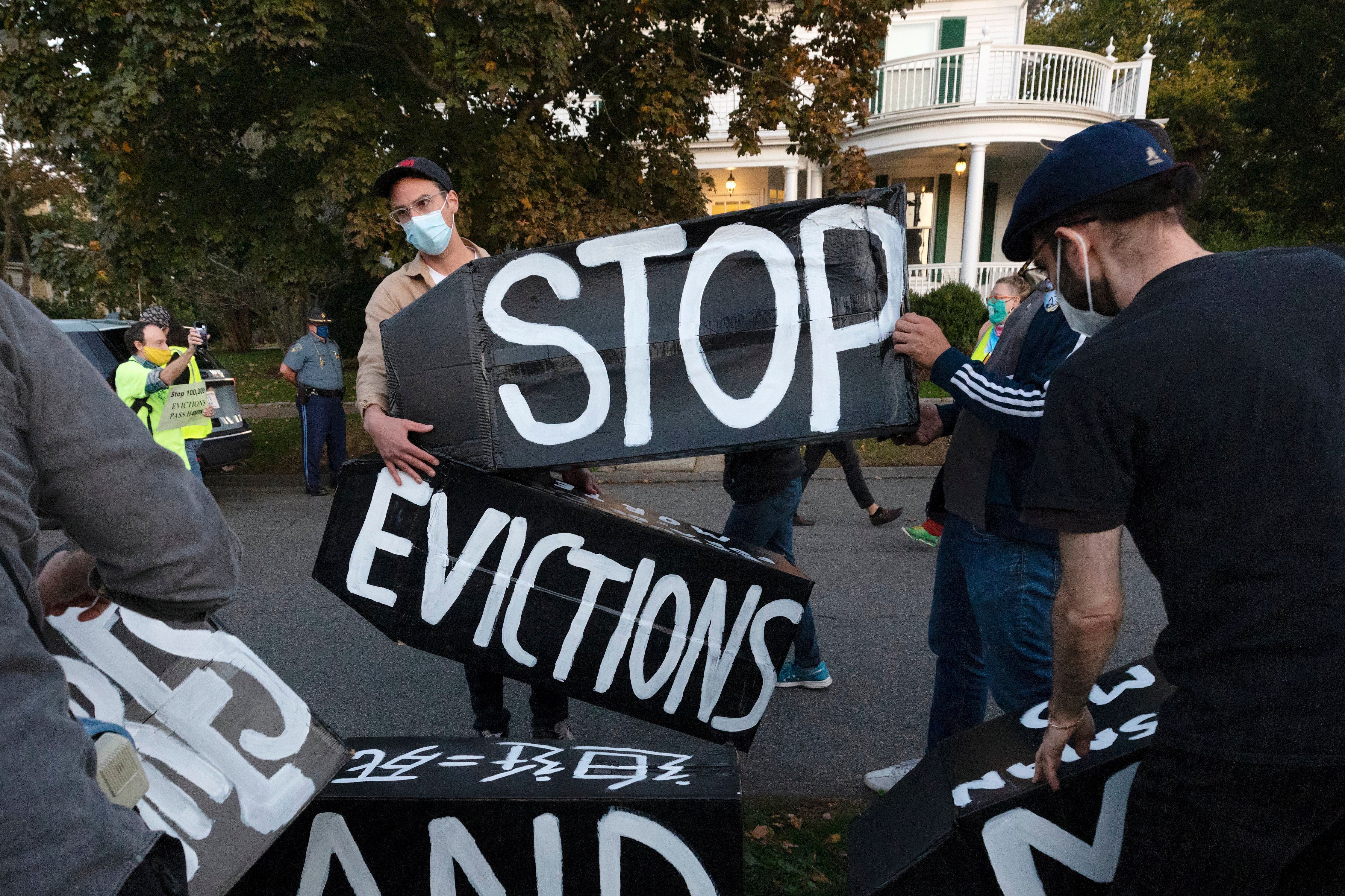 Justice Department to appeal judge's order on eviction moratorium