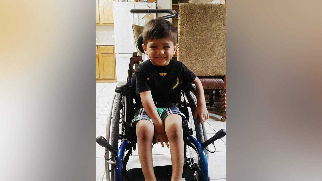 7yearold with cerebral palsy crawls to his family's rescue 'He is(00)
