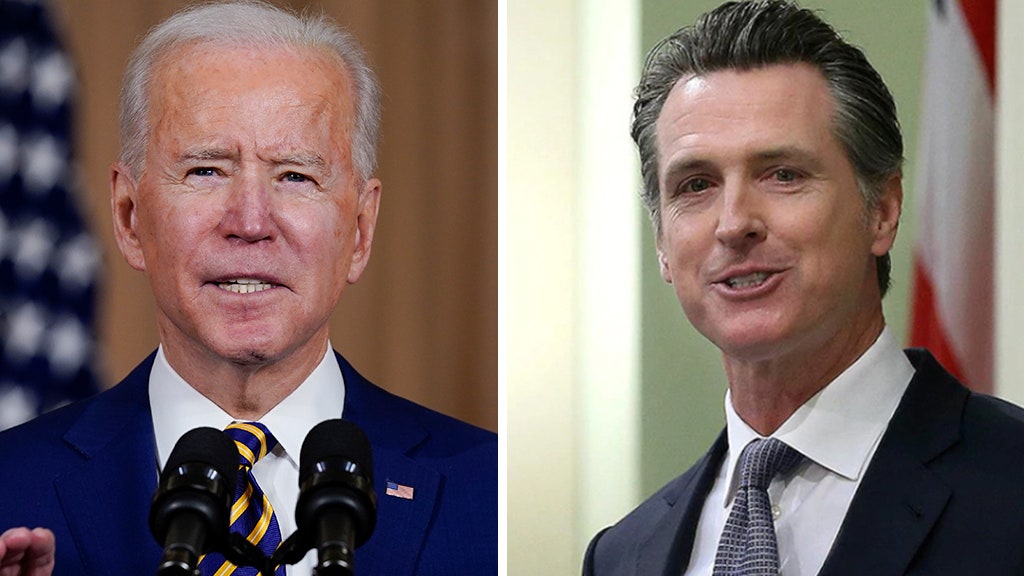 White House supports California Newsom governor with gains from recall effort