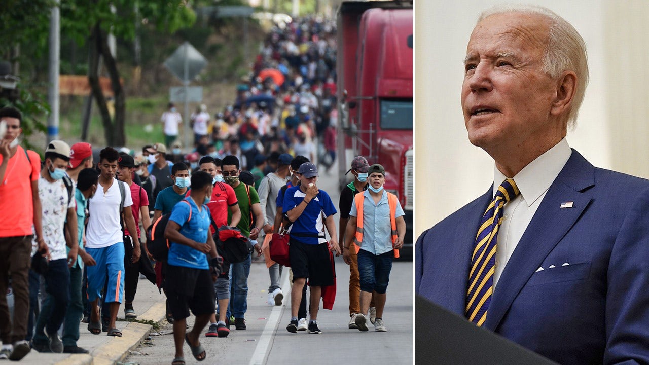 Migrants stranded on the border with Mexico thought they would have an easier entry: ‘Biden promised us!’