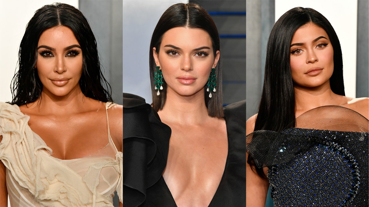 Kim Kardashian, Kylie and Kendall Jenner stun in red lingerie