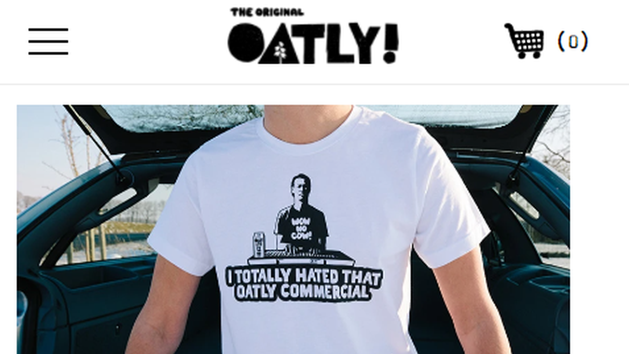 Oatly’s Super Bowl commercial shirt for haters goes out of stock in less than 24 hours