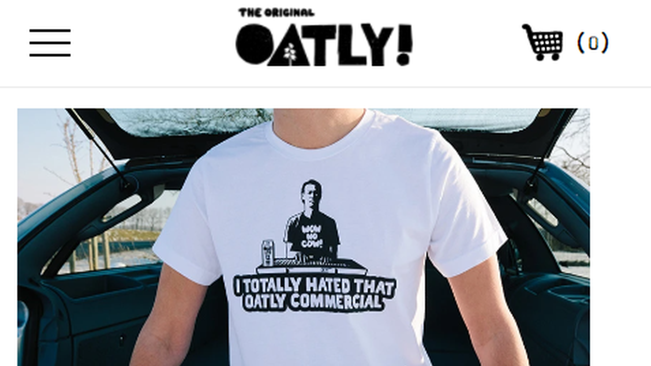 Super Bowl commercial Oatly shirt for haters goes out of stock in less than 24 hours