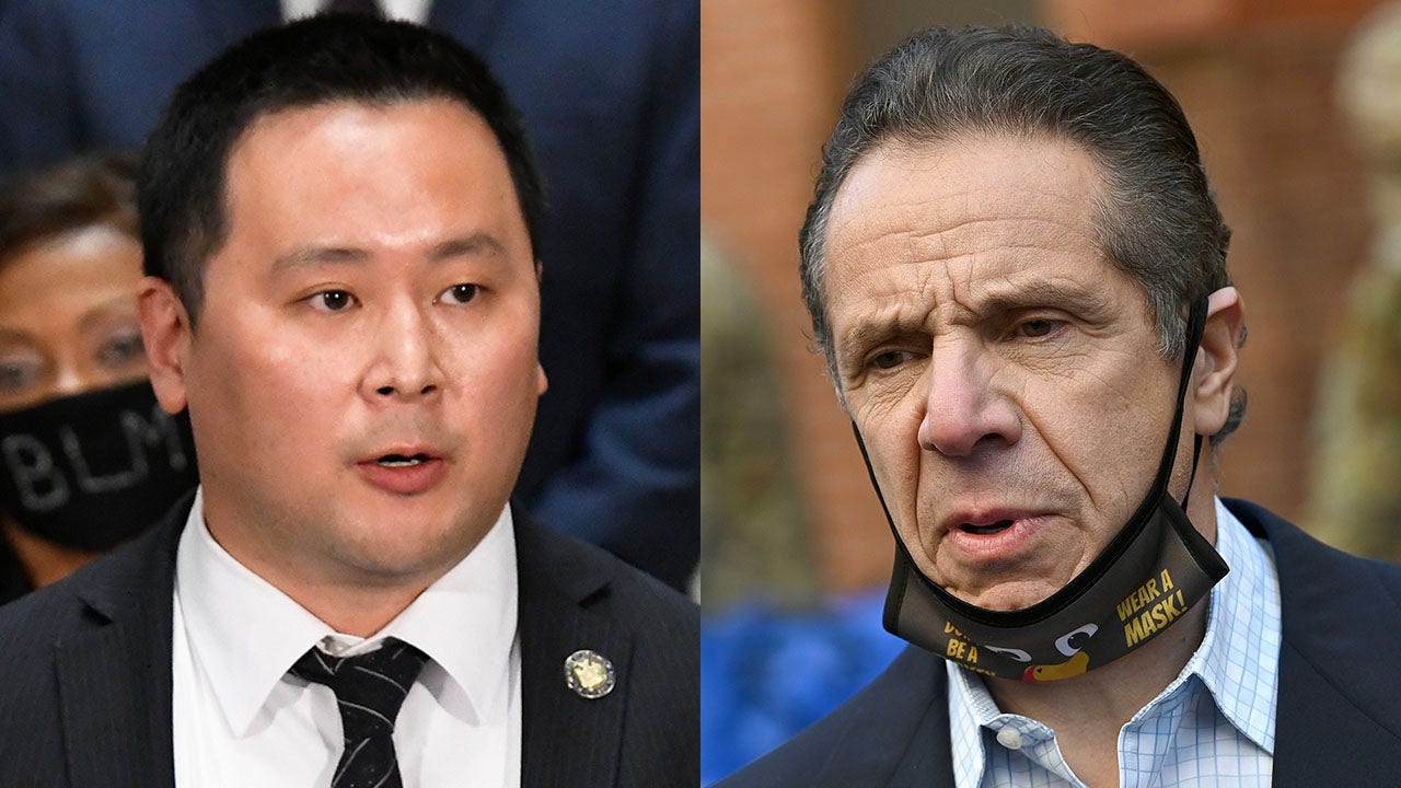 NY Dem says the Cuomo nursing home scandal is an impeachable offense, while the governor blames Trump for the vaccine problems