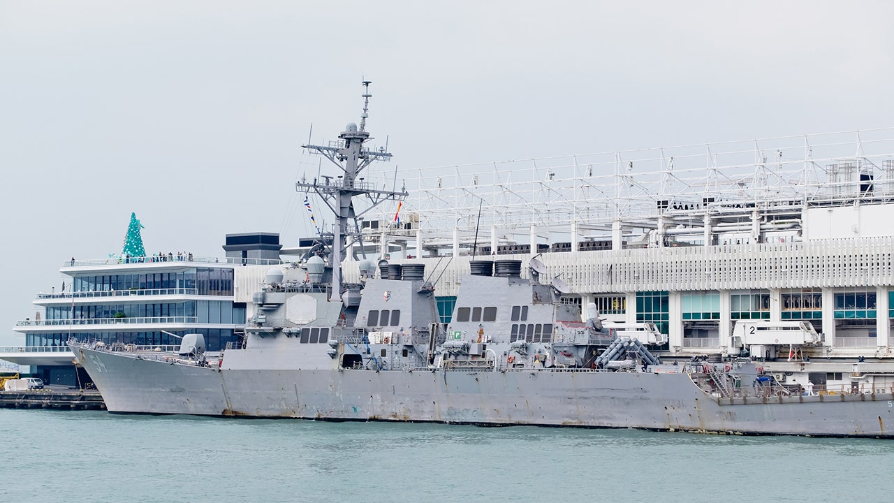 China tracks Navy destroyer in Taiwan Strait, accuses US of undermining regional stability