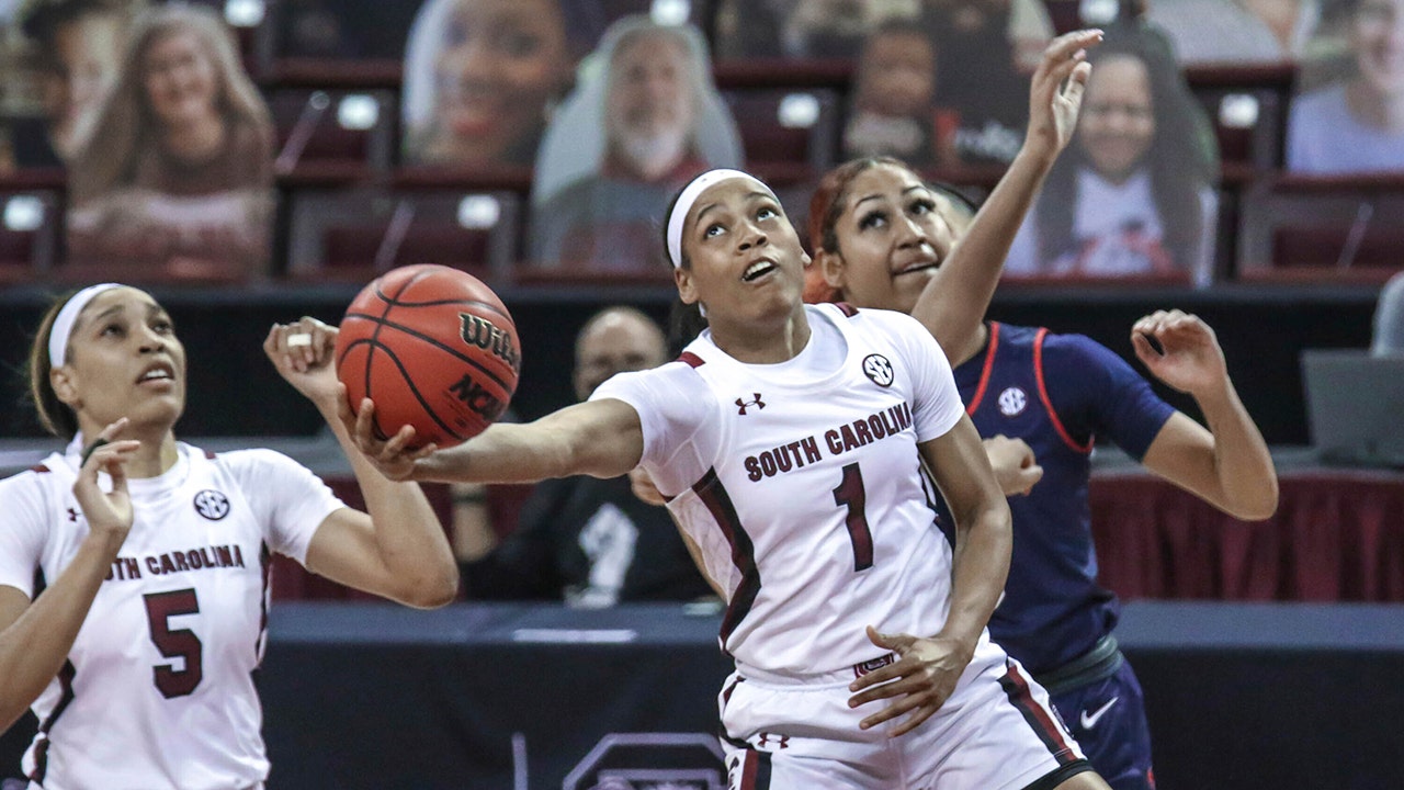 No. 5 South Carolina wins 13th straight over Ole Miss, 68-43