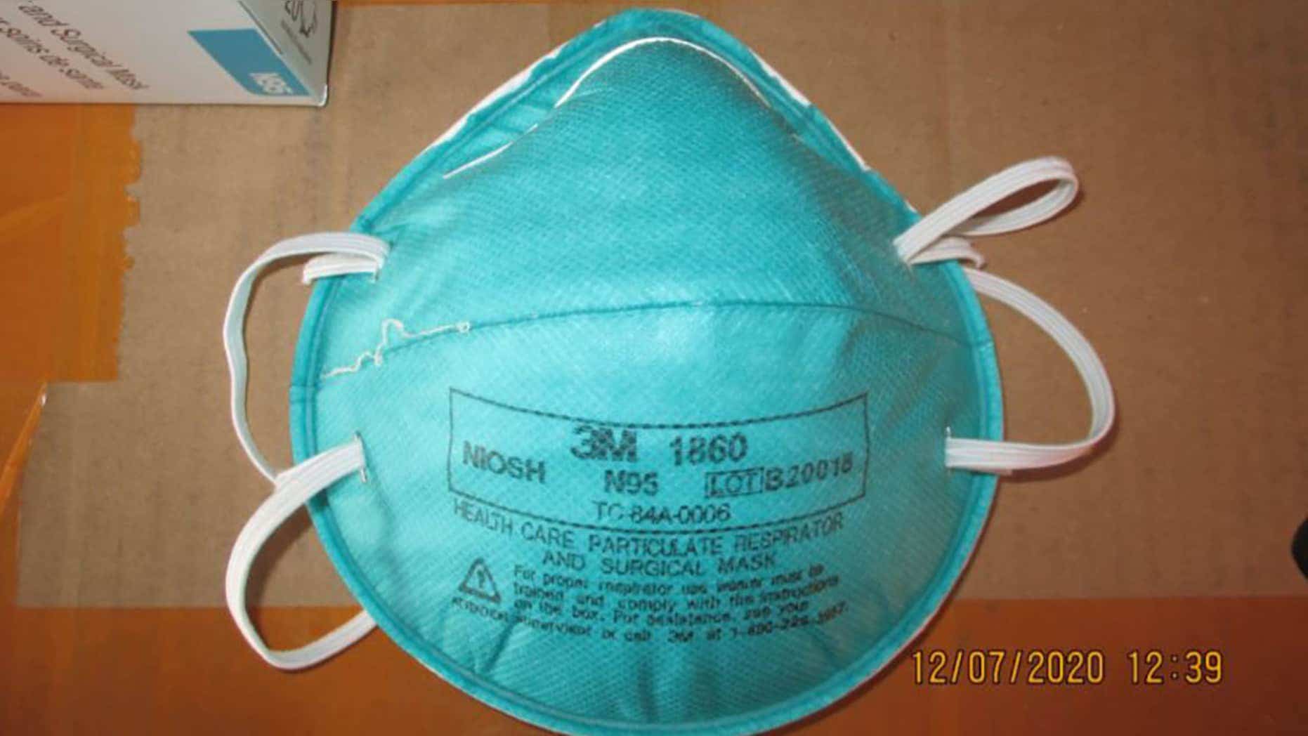 Millions of fake N95 masks shipped to multiple states, feds say
