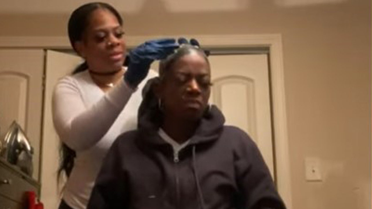 ‘Gorilla Glue girl’ Tessica Brown gets her hair unstuck after surgery
