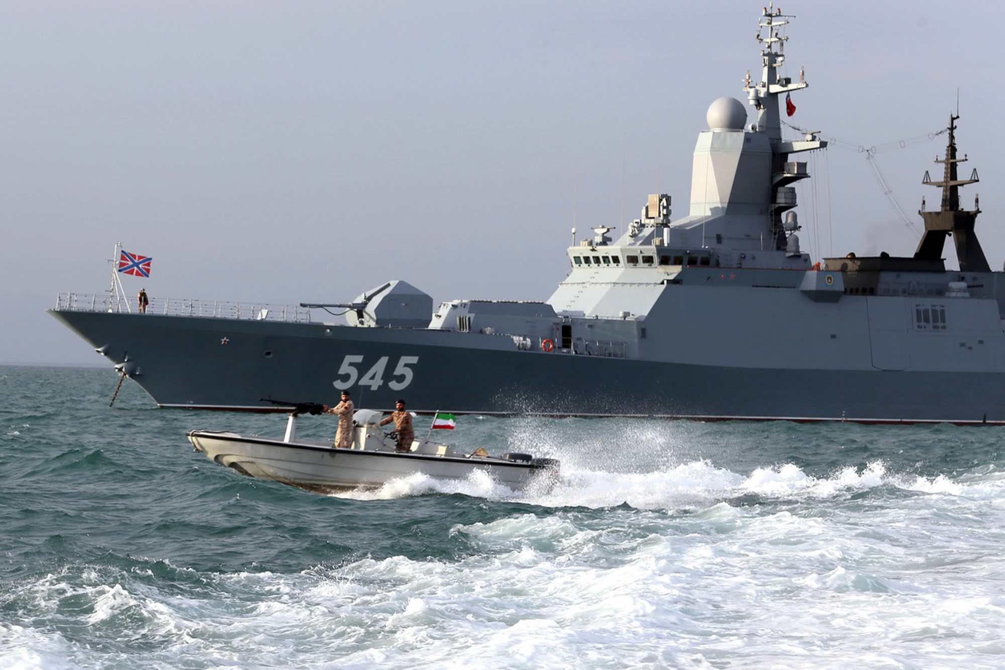 Iran and Russia launch joint naval exercises in Indian Ocean, reports