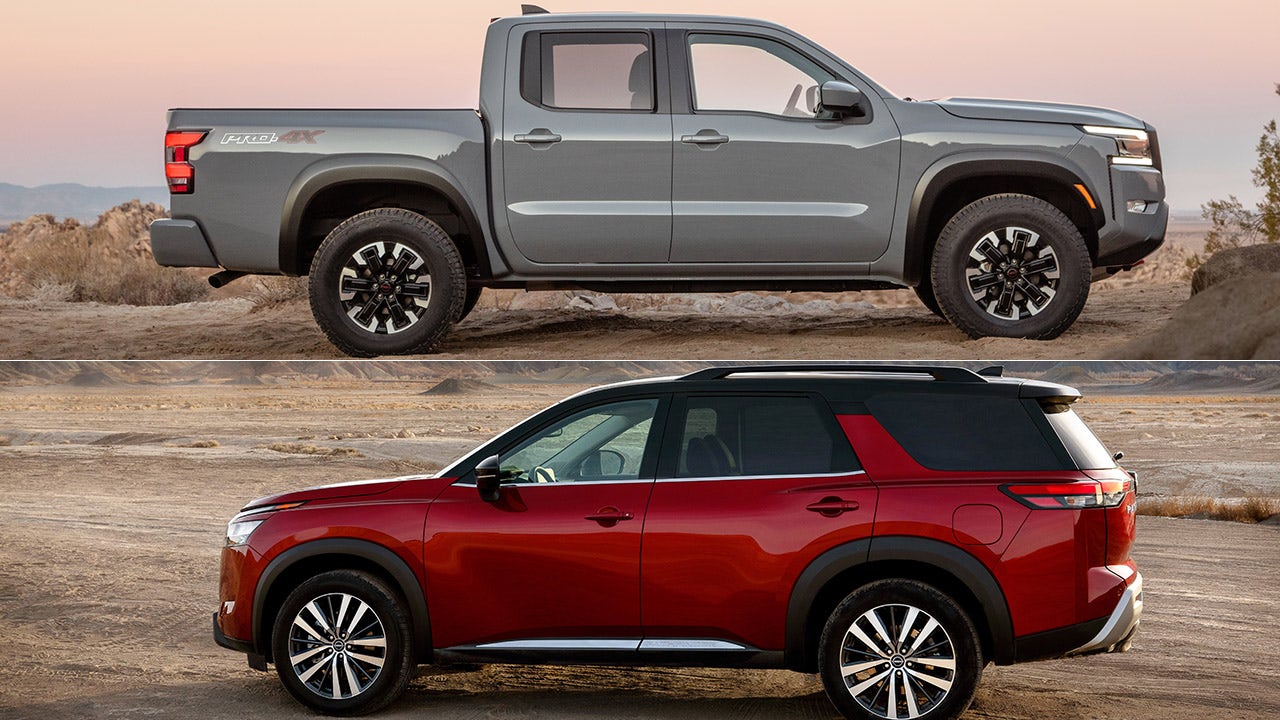 2022 Nissan Frontier Pickup and Pathfinder SUV revealed