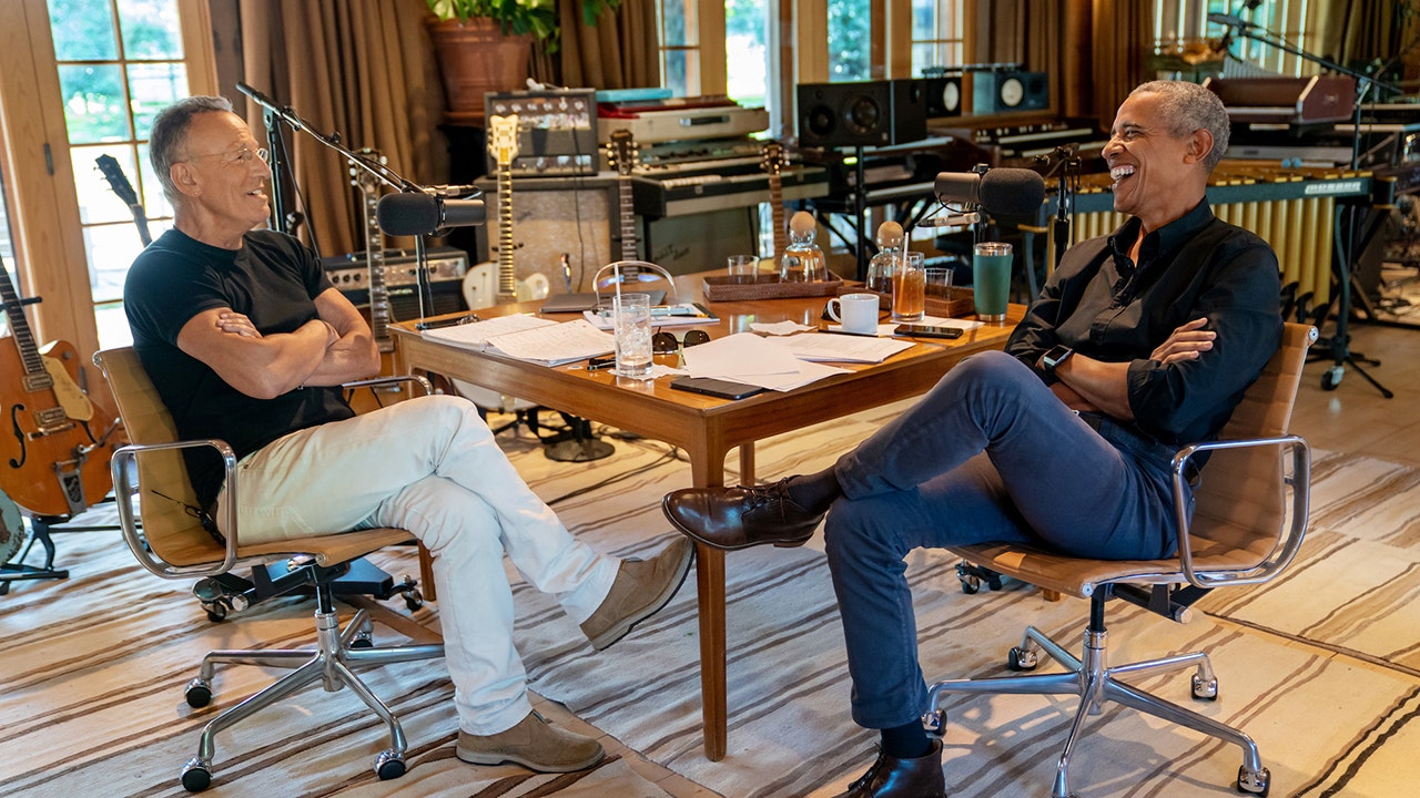 Bruce Springsteen, Barack Obama launch podcast together