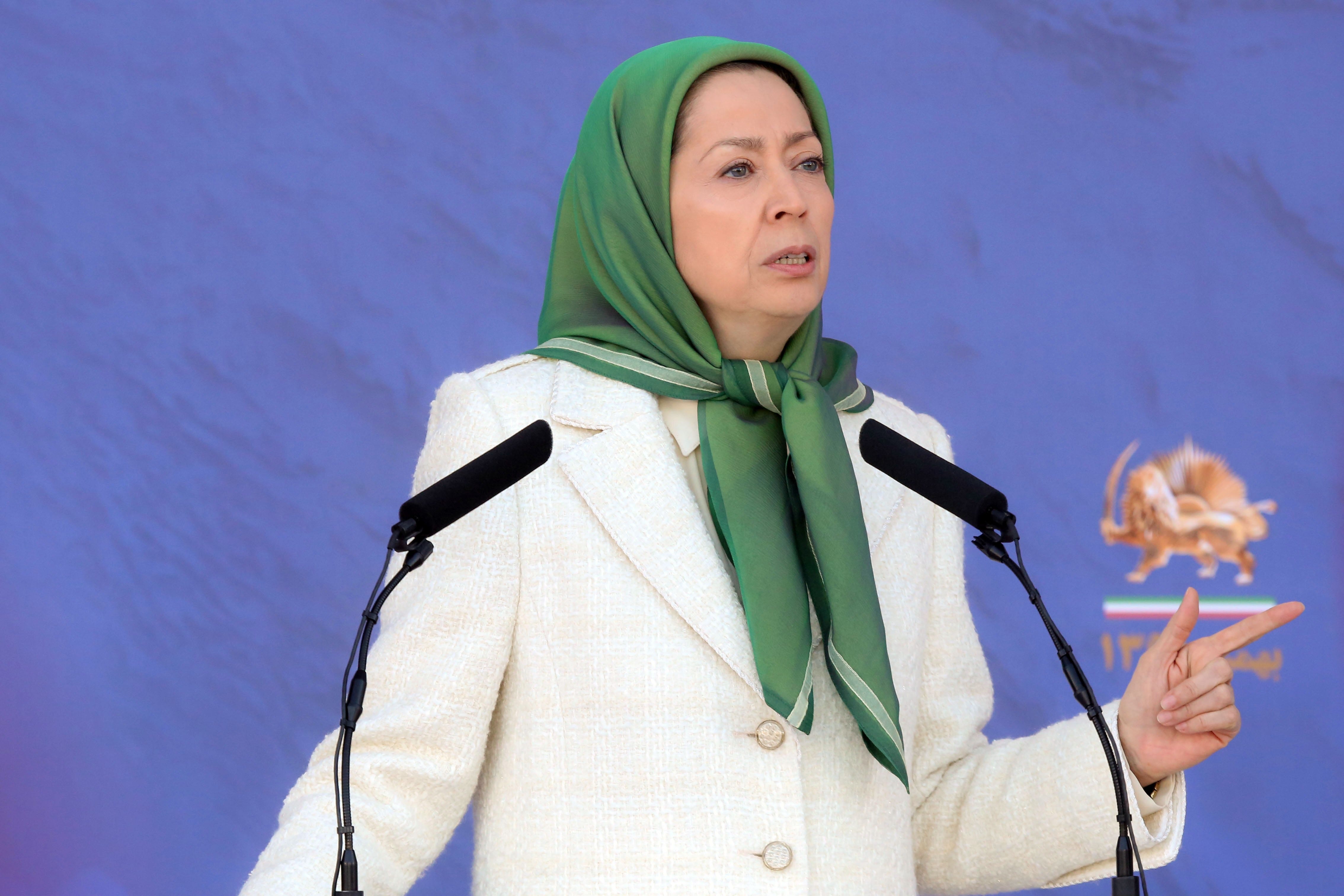 Iranian resistance leader says regime is “at its weakest”, urges Biden to hold him accountable