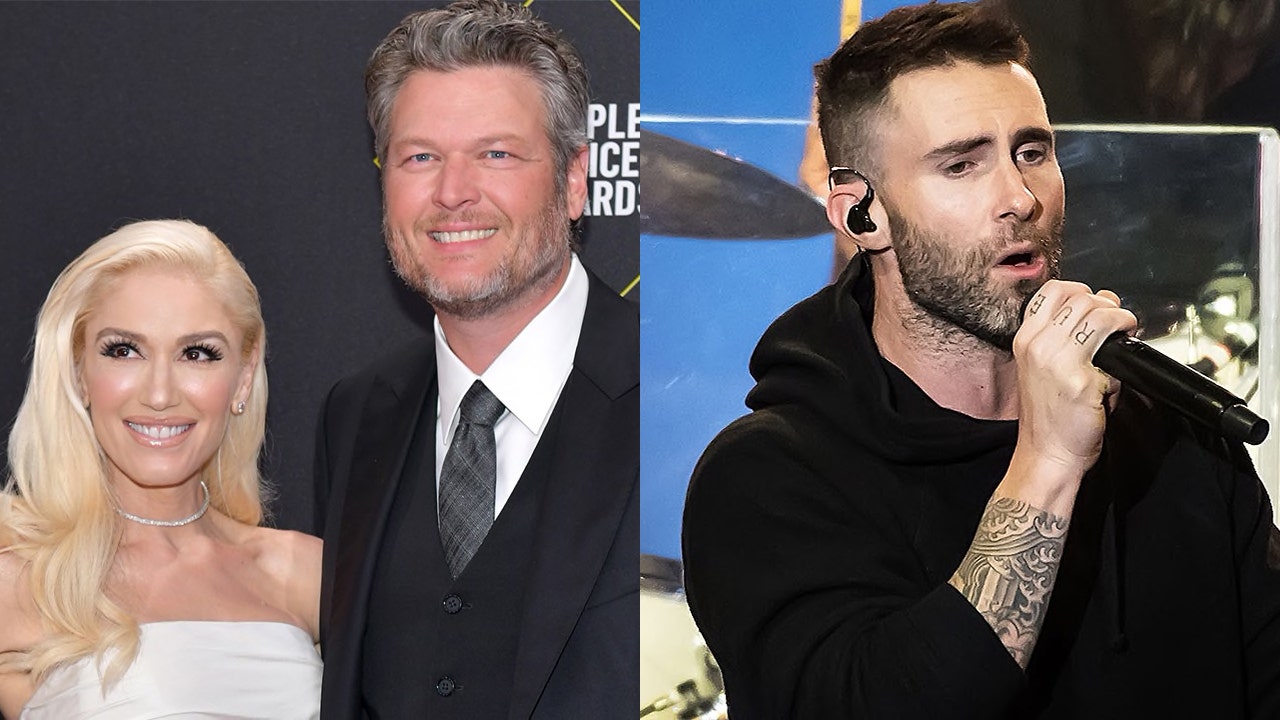 Adam Levine jokes Blake Shelton, Gwen Stefani ‘can’t afford’ to hire him as their wedding singer
