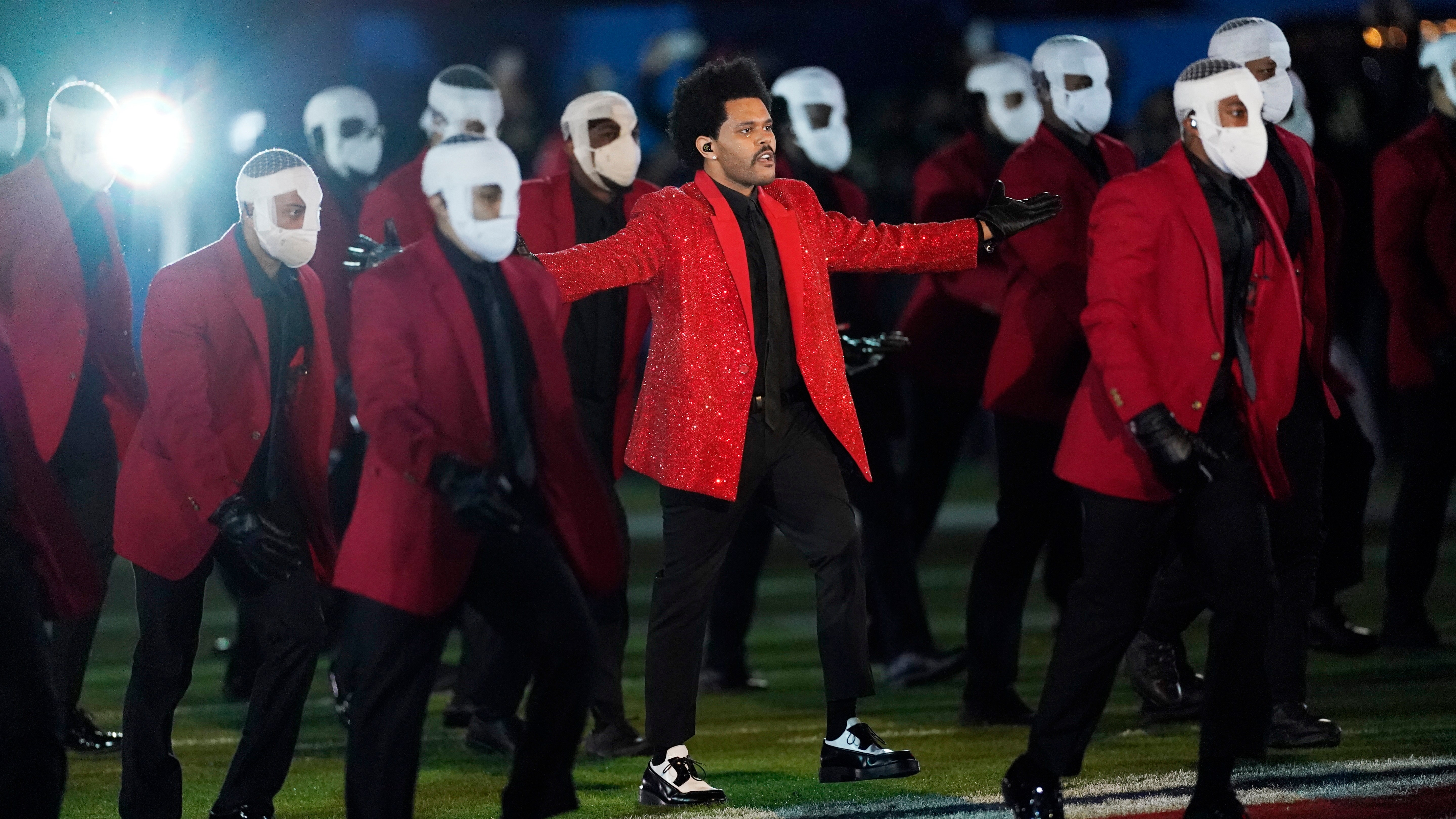 Super Bowl artist The Weeknd reveals why his dancers wore bandages