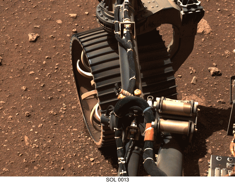 Takto to vyzerá v teréne na Marse