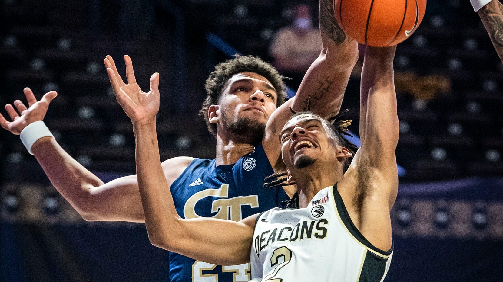 Devoe, Wright lead Georgia Tech over Wake Forest 75-63