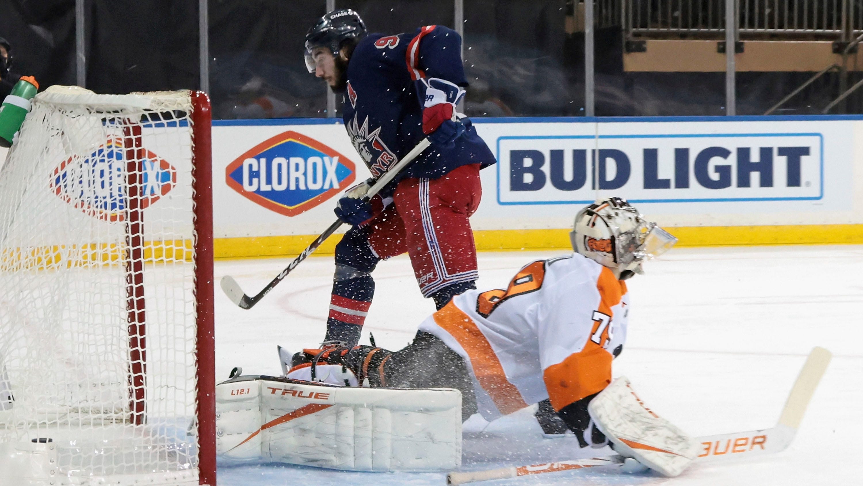 Rangers rout Flyers 9-0 as Mika Zibanejad has 3 goals, 3 assists