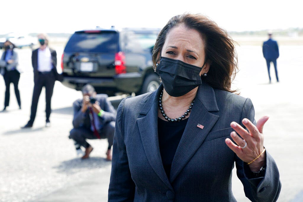 Kamala Harris’s laughing response to the border issue provokes a reaction
