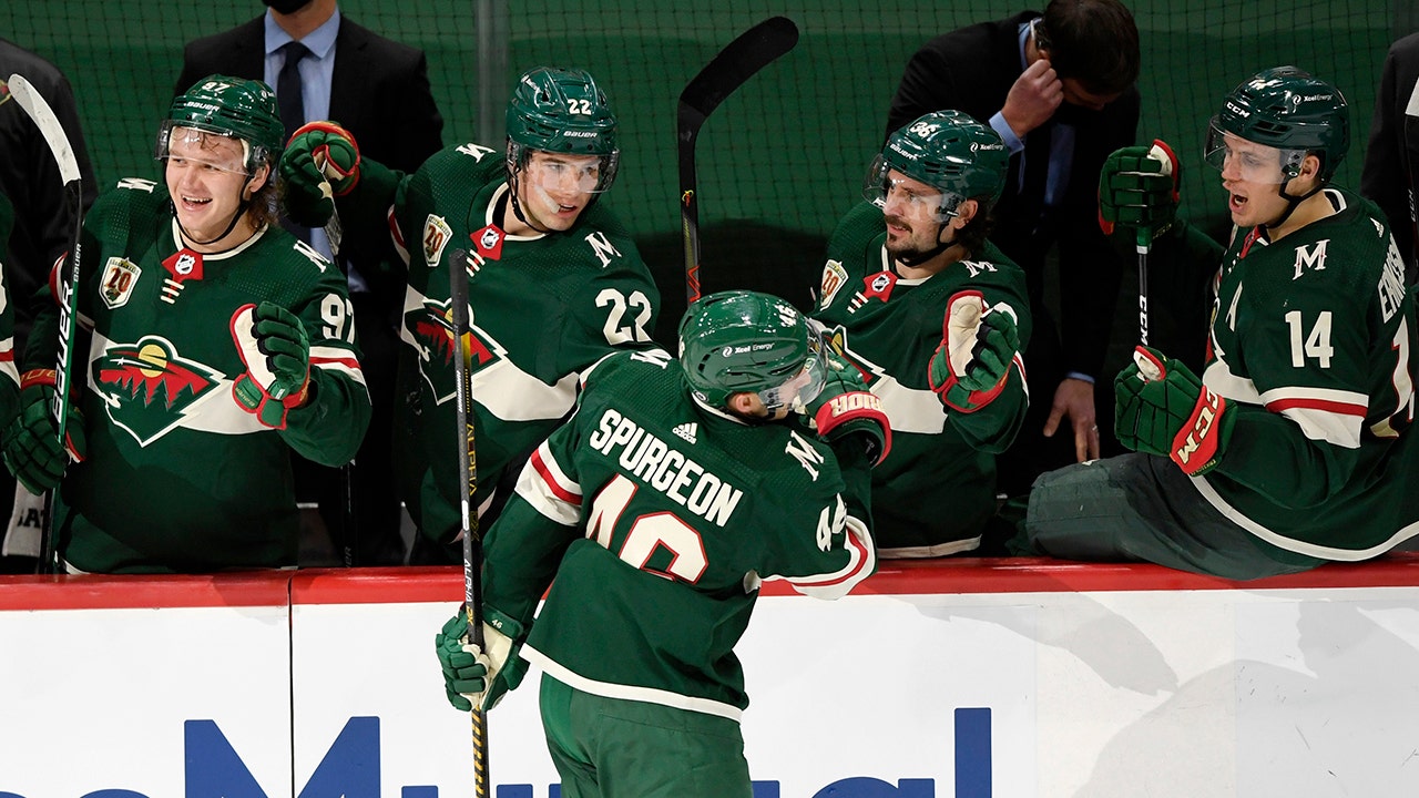 Spurgeon scores 2, Wild beat Ducks 3-2 for 10th home win | Fox News