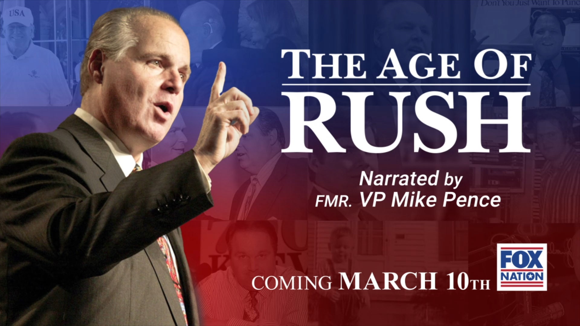 Former Vp Pence Narrates The Age Of Rush A Look At The Man Behind The Golden Microphone Fox