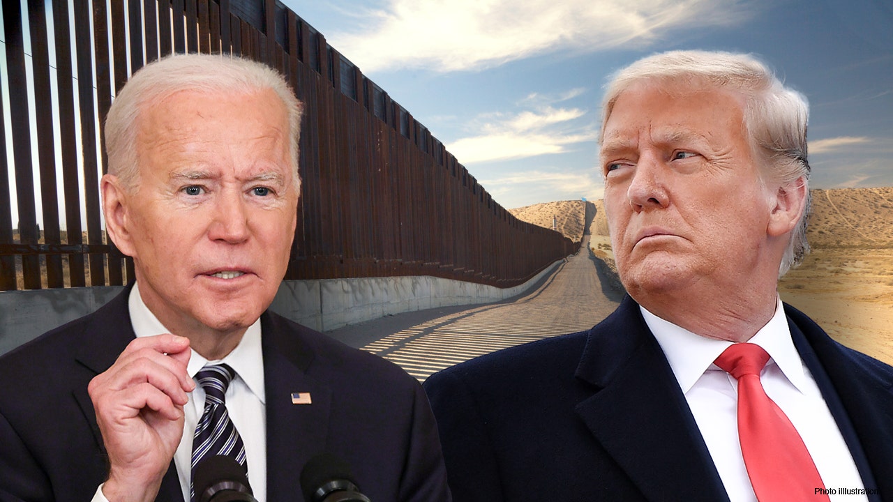 Montage shows media double standard on border: 'Concentration camps' under Trump, 'complicated' under Biden