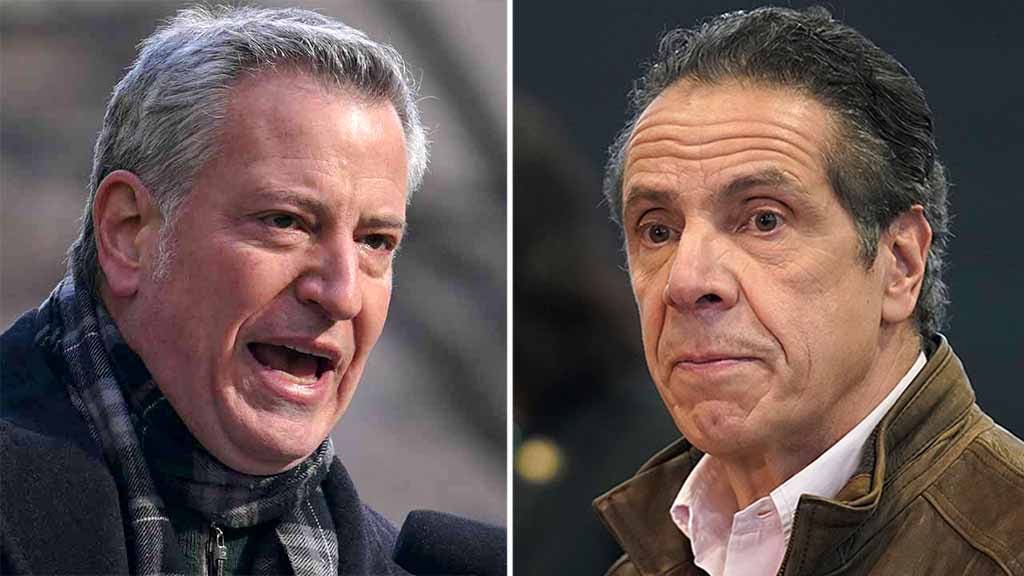 De Blasio: NY Gov. Cuomo 'in the way of us saving lives' by refusing to resign
