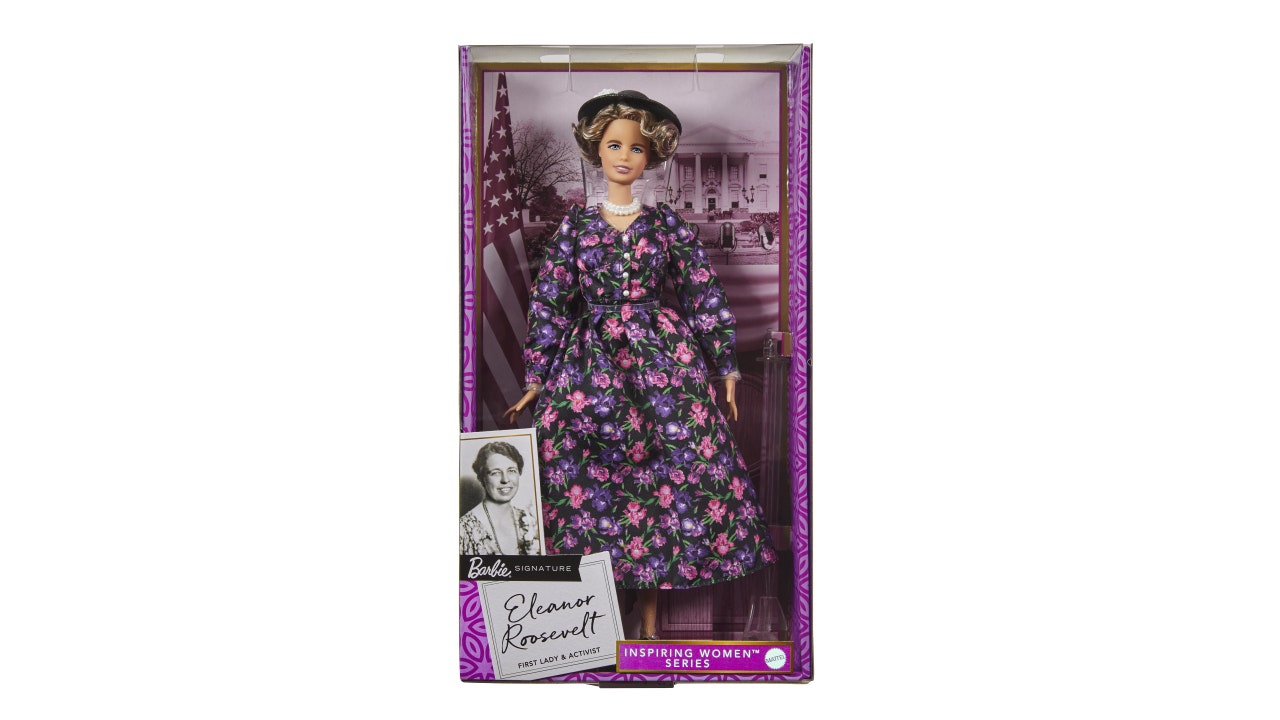 Mattel releases Eleanor Roosevelt Barbie doll before International Women's Day